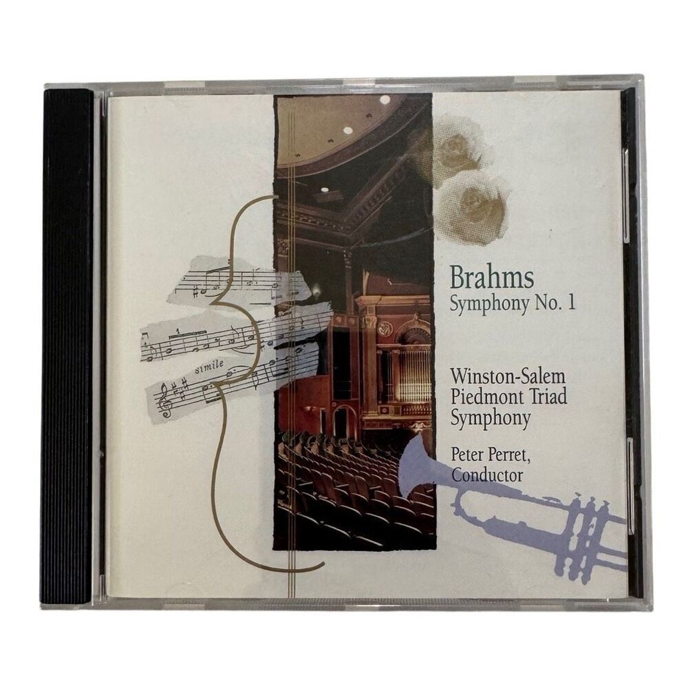 Brahms Symphony No.1 Winston-Salem Piedmont Triad Symphony ( CD )